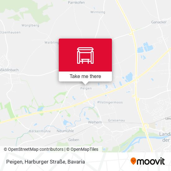Peigen, Harburger Straße map
