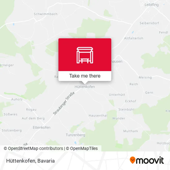 Карта Hüttenkofen