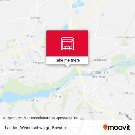 Карта Landau, Weindlschwaige