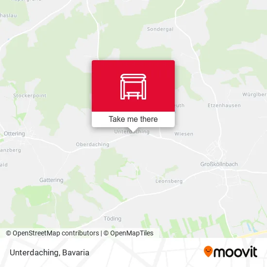 Карта Unterdaching
