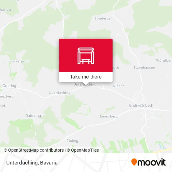 Карта Unterdaching