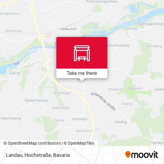 Landau, Hochstraße map