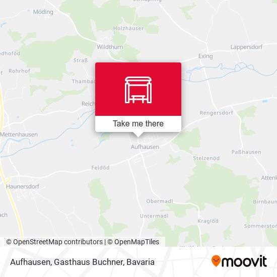 Aufhausen, Gasthaus Buchner map
