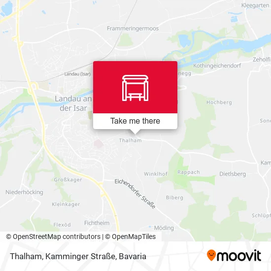 Карта Thalham, Kamminger Straße
