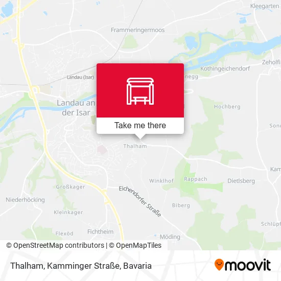 Карта Thalham, Kamminger Straße