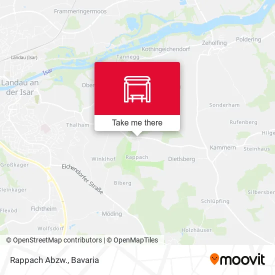 Карта Rappach Abzw.