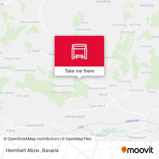 Карта Heimhart Abzw.