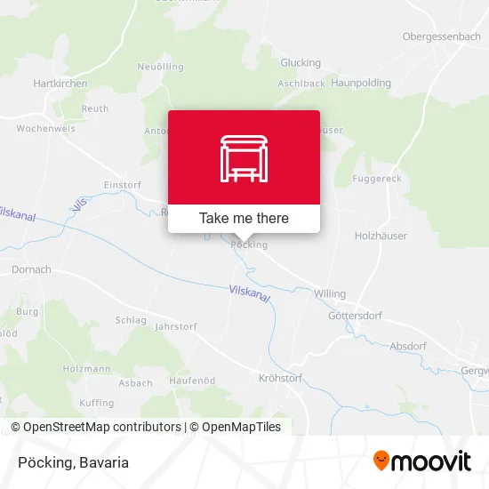 Карта Pöcking