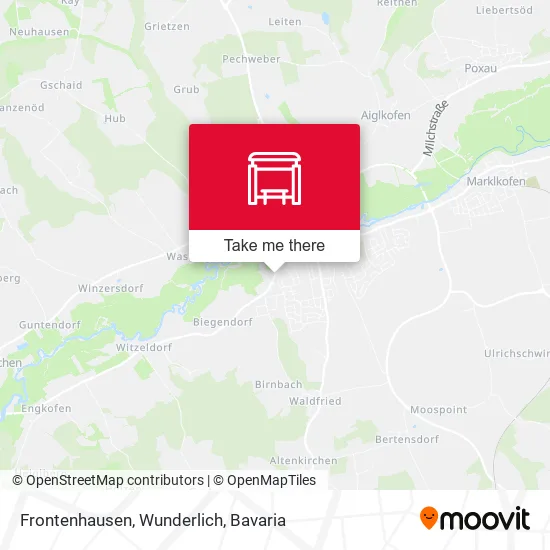 Карта Frontenhausen, Wunderlich