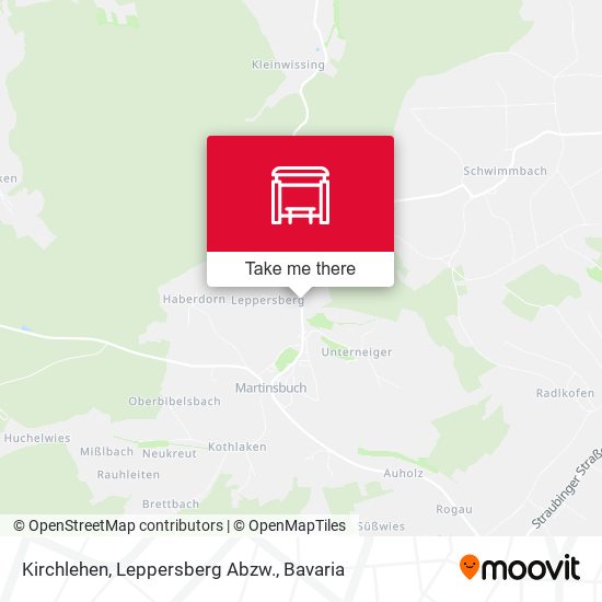 Kirchlehen, Leppersberg Abzw. map