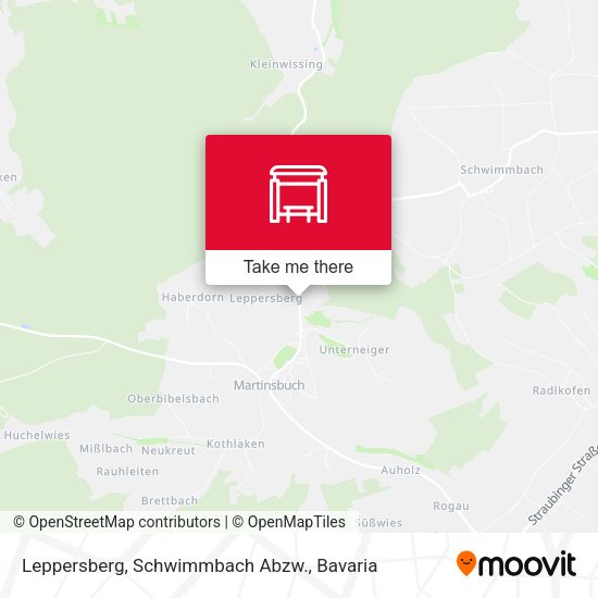 Leppersberg, Schwimmbach Abzw. map