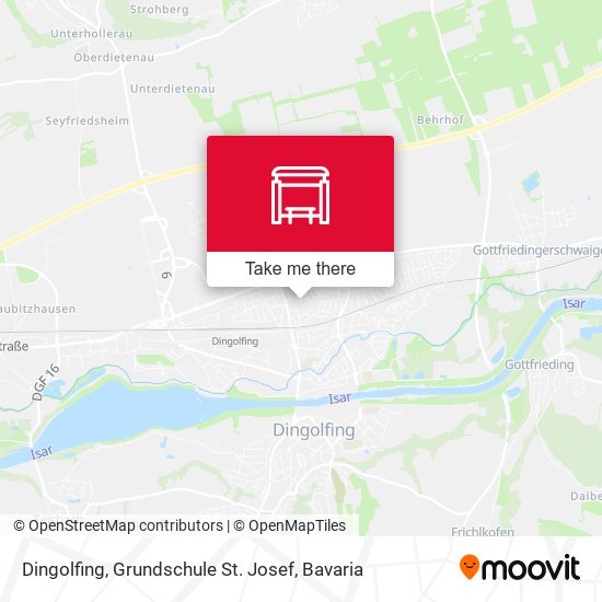Dingolfing, Grundschule St. Josef map