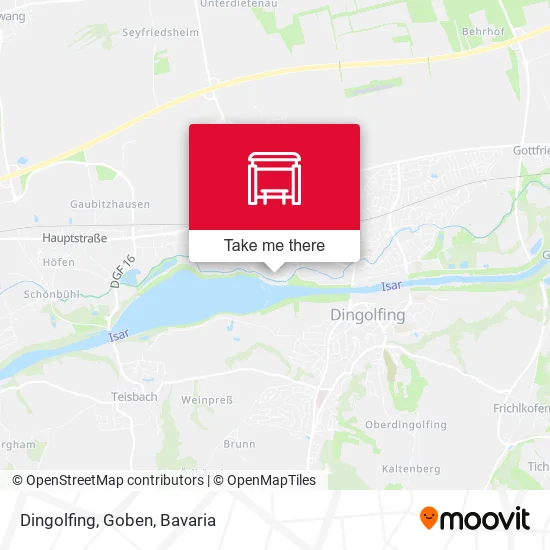 Карта Dingolfing, Goben