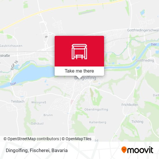 Карта Dingolfing, Fischerei