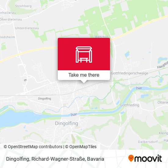 Dingolfing, Richard-Wagner-Straße map