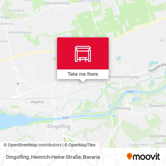 Карта Dingolfing, Heinrich-Heine-Straße