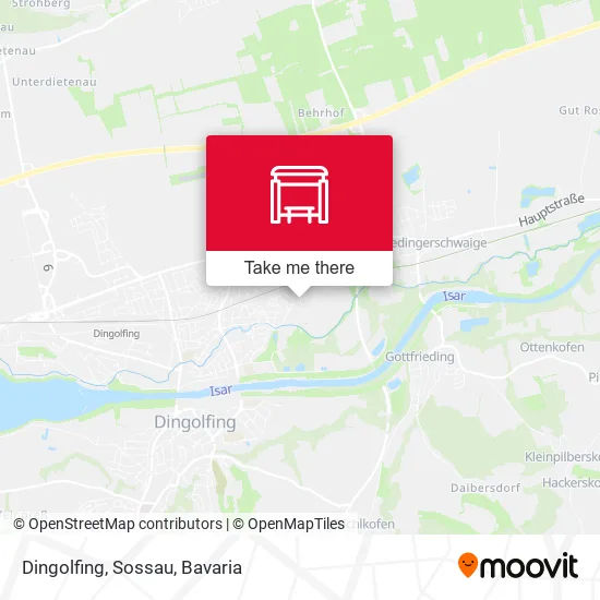 Карта Dingolfing, Sossau