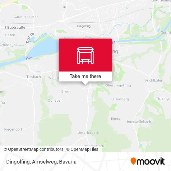 Карта Dingolfing, Amselweg