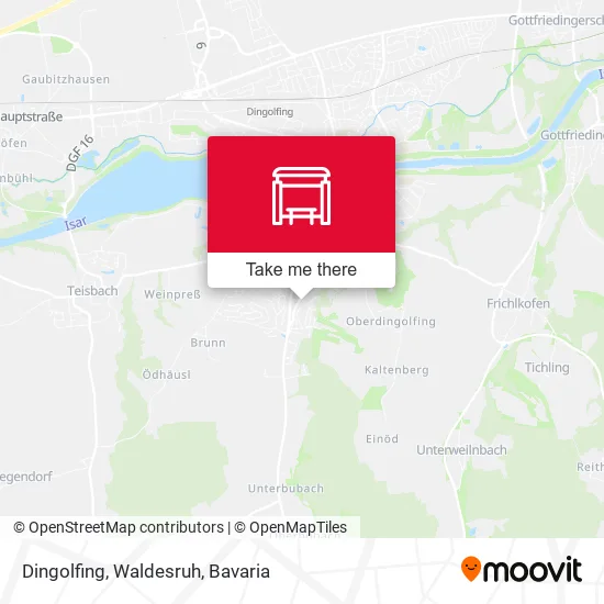 Карта Dingolfing, Waldesruh