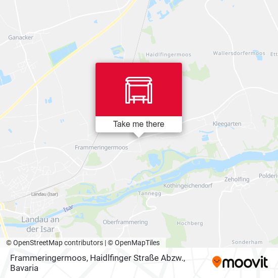 Frammeringermoos, Haidlfinger Straße Abzw. map