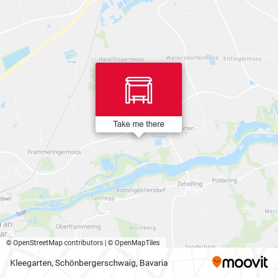 Kleegarten, Schönbergerschwaig map
