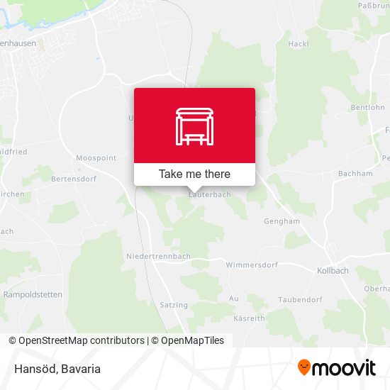 Карта Hansöd