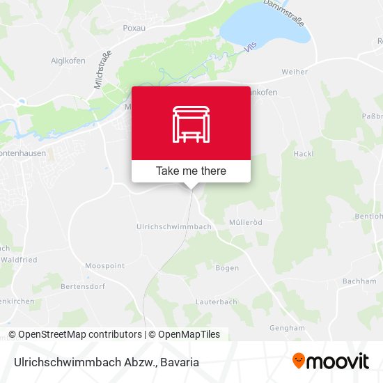 Ulrichschwimmbach Abzw. map