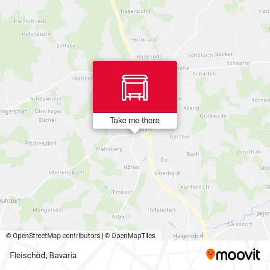 Карта Fleischöd