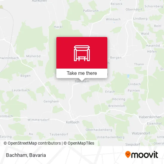 Карта Bachham