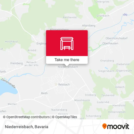 Niederreisbach map