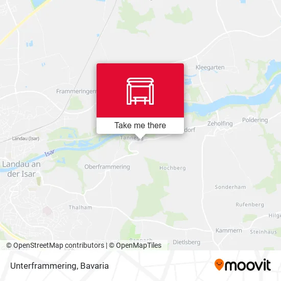 Карта Unterframmering