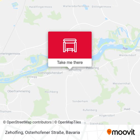 Zeholfing, Osterhofener Straße map