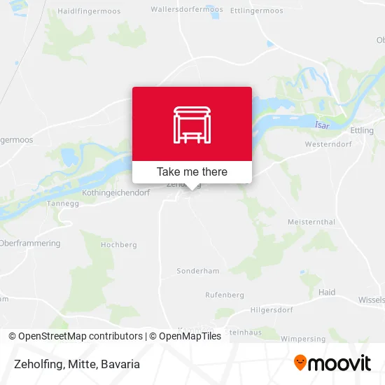Карта Zeholfing, Mitte