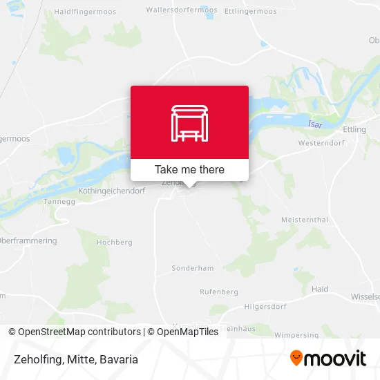 Карта Zeholfing, Mitte