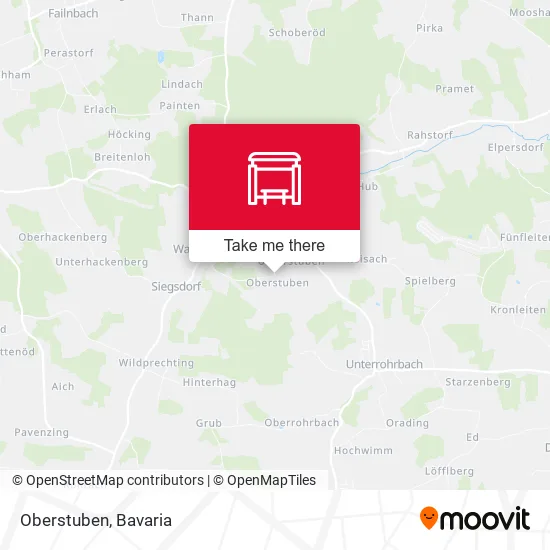 Карта Oberstuben