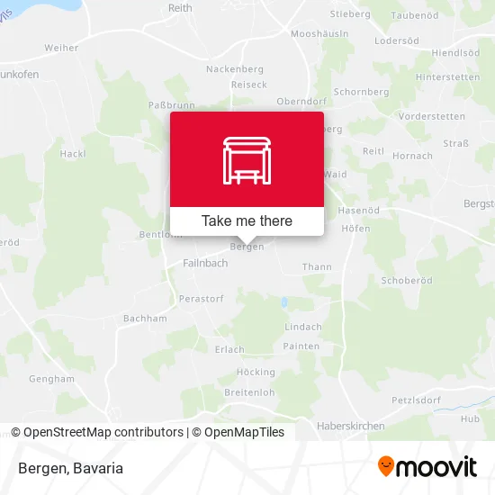 Карта Bergen