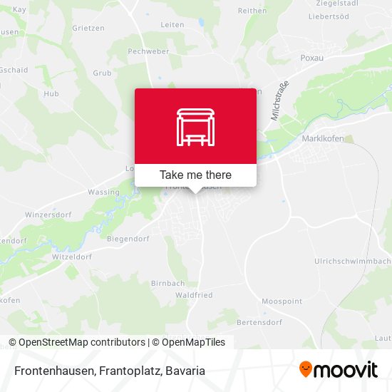 Frontenhausen, Frantoplatz map