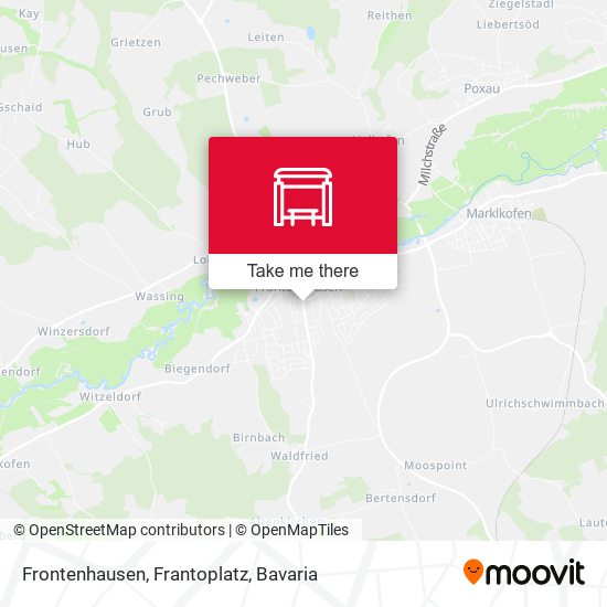 Frontenhausen, Frantoplatz map