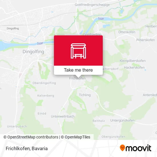 Карта Frichlkofen