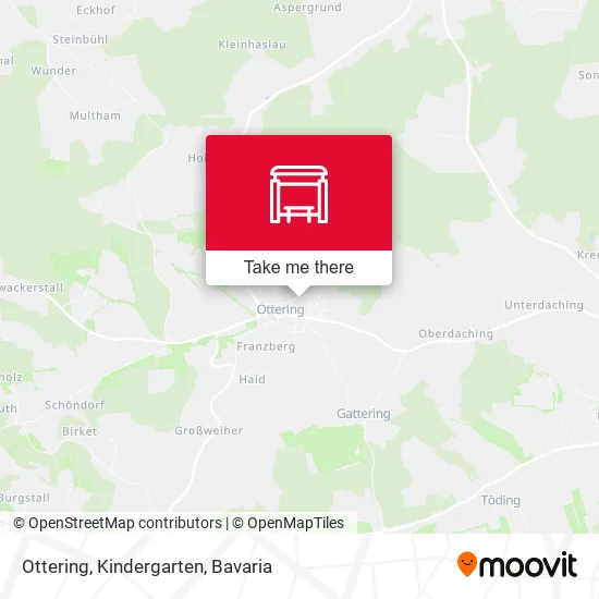 Карта Ottering, Kindergarten