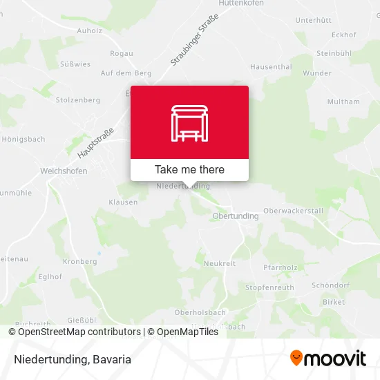 Карта Niedertunding