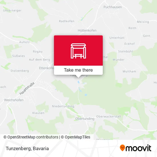 Карта Tunzenberg