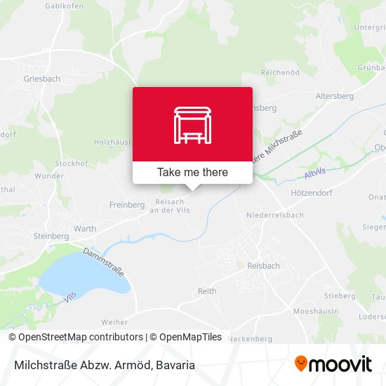 Milchstraße Abzw. Armöd map
