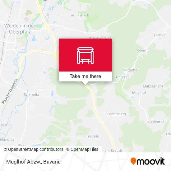 Карта Muglhof Abzw.