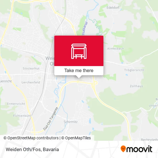 Карта Weiden Oth/Fos