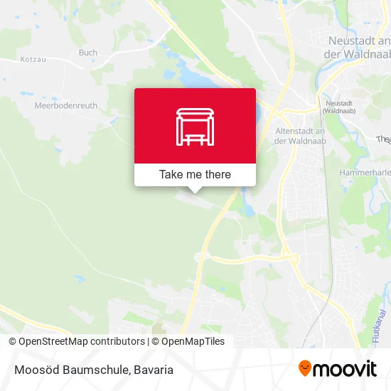 Карта Moosöd Baumschule