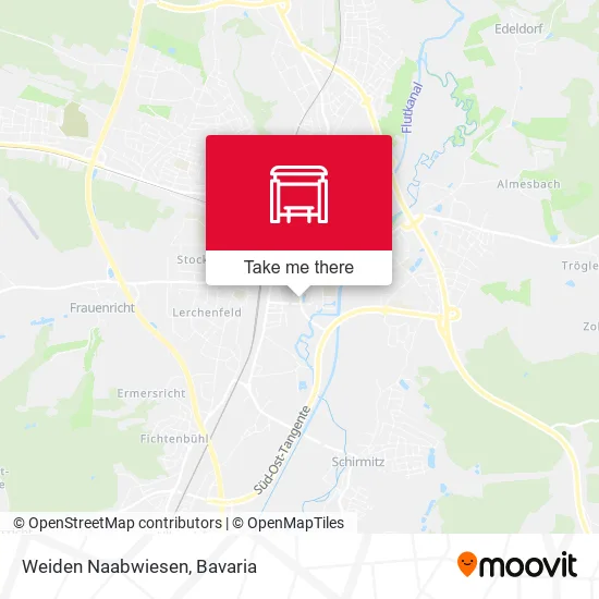 Карта Weiden Naabwiesen