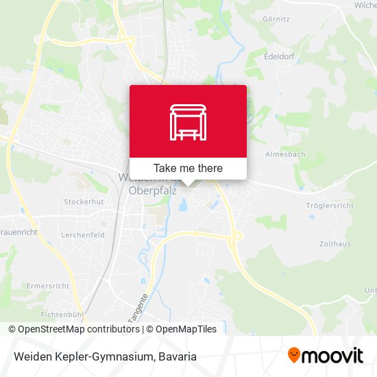 Weiden Kepler-Gymnasium map