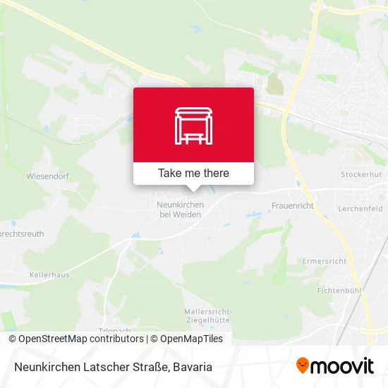 Карта Neunkirchen Latscher Straße