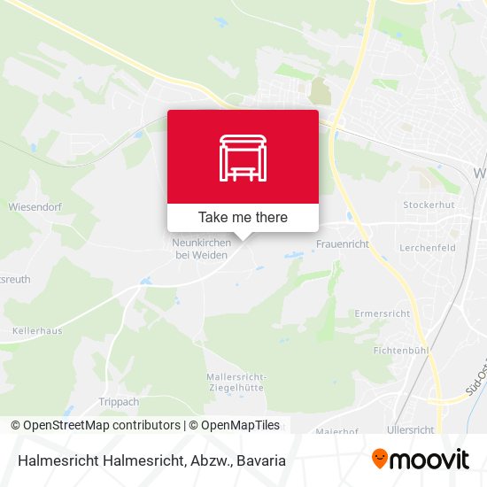 Halmesricht Halmesricht, Abzw. map